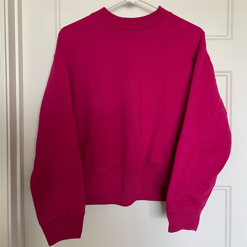A New Day Hot Pink Crewneck Sweatshirt